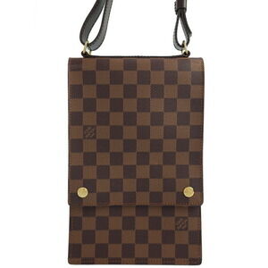 Louis Vuitton Damier Ebene Brown Portobello Shoulder Bag
